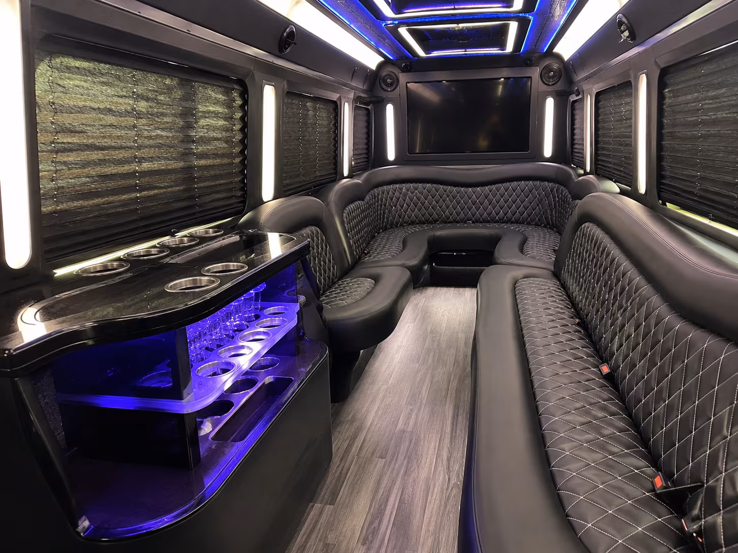across fayetteville north carolina party bus rental