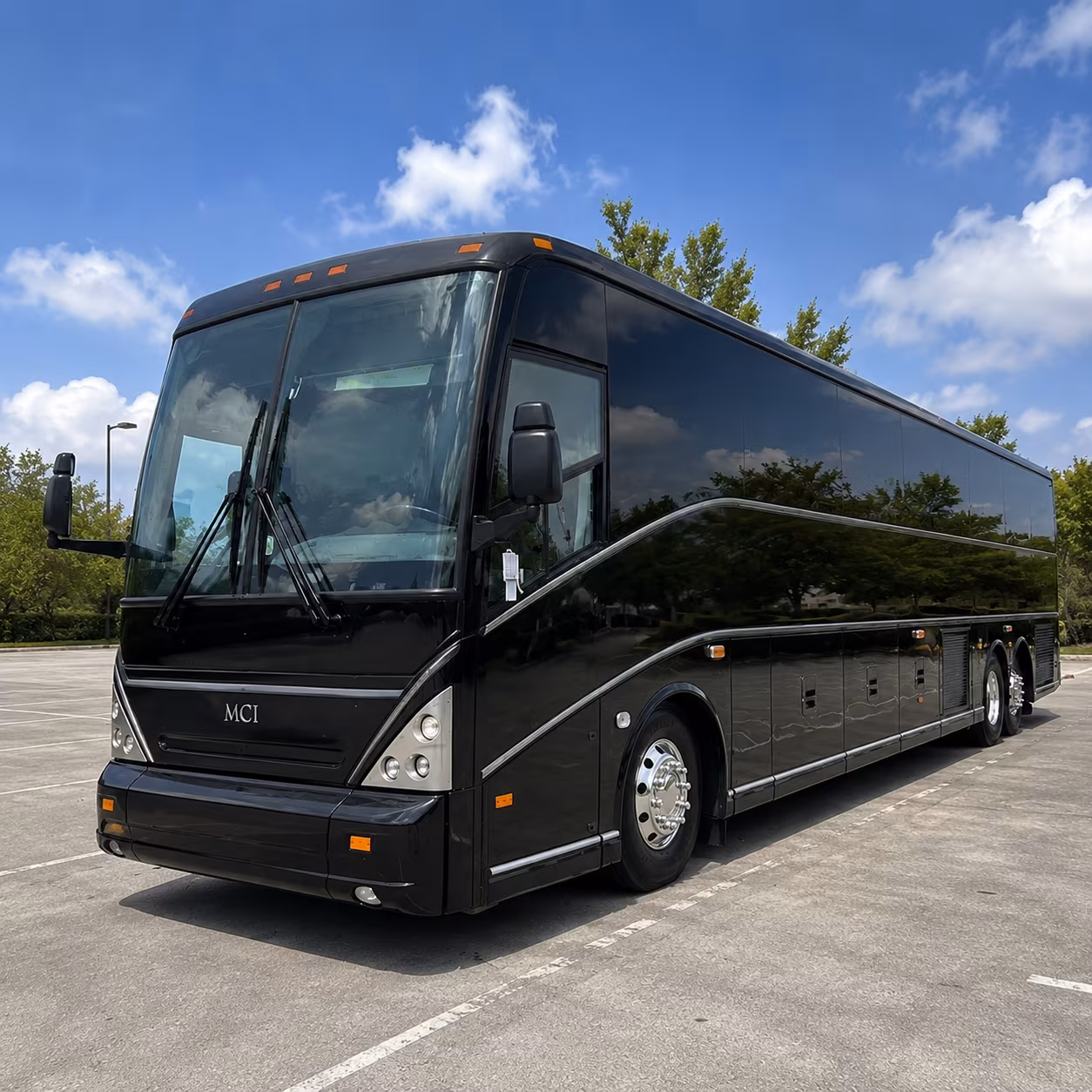 fayetteville charter bus services fleet