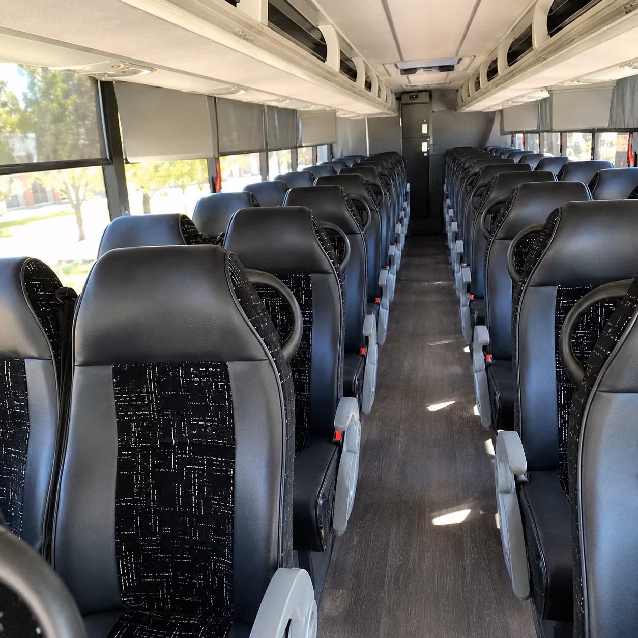 fayetteville charter bus services inside