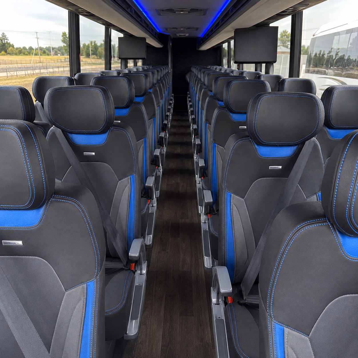 fayetteville corporate event transportation onboard seating