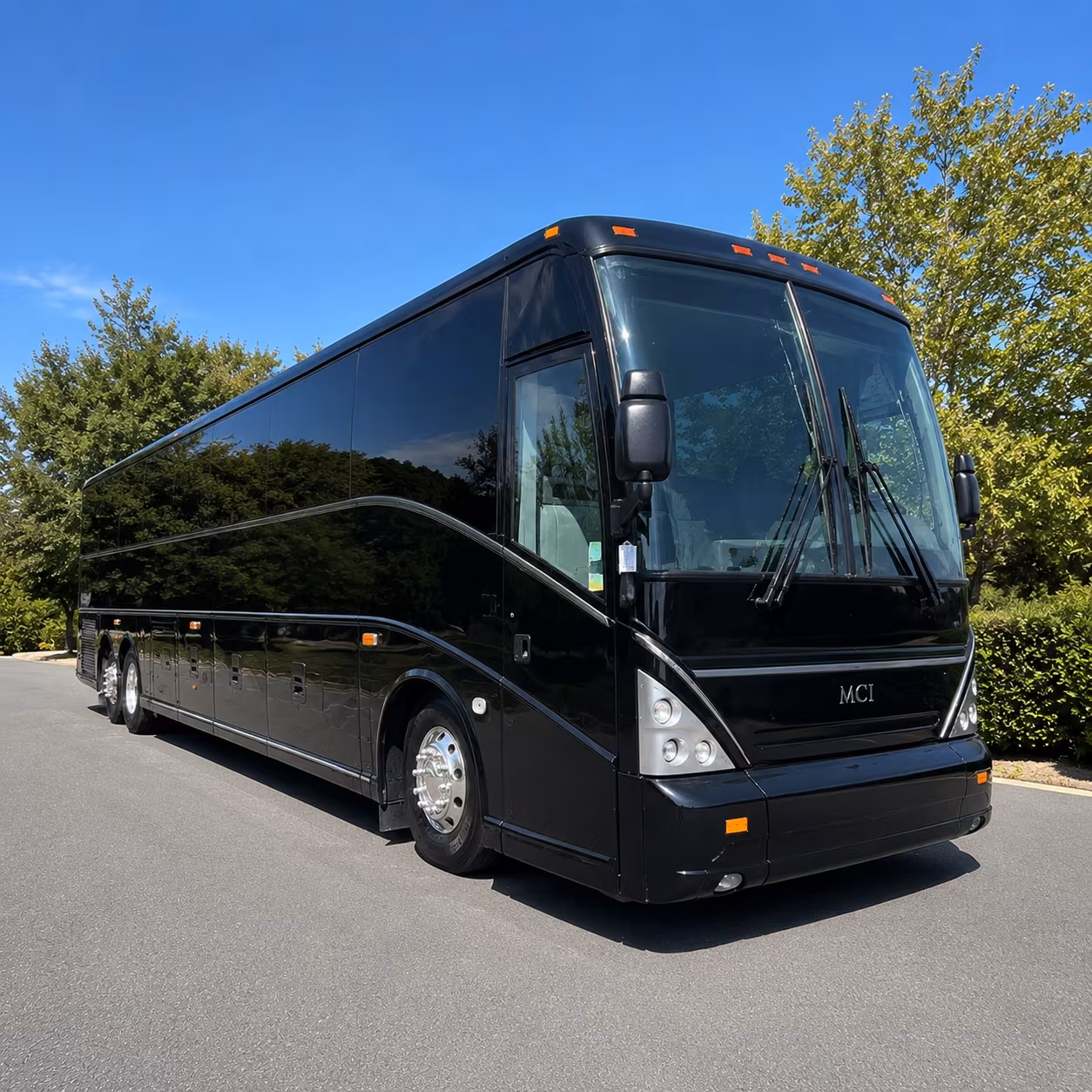 inter installation and long distance military charter bus rentals